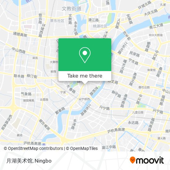 月湖美术馆 map