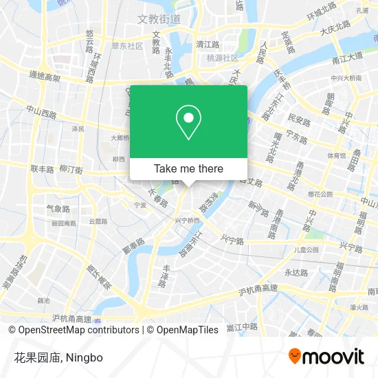花果园庙 map