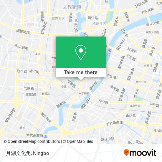 月湖文化角 map