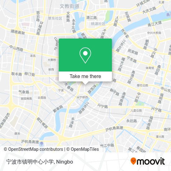 宁波市镇明中心小学 map