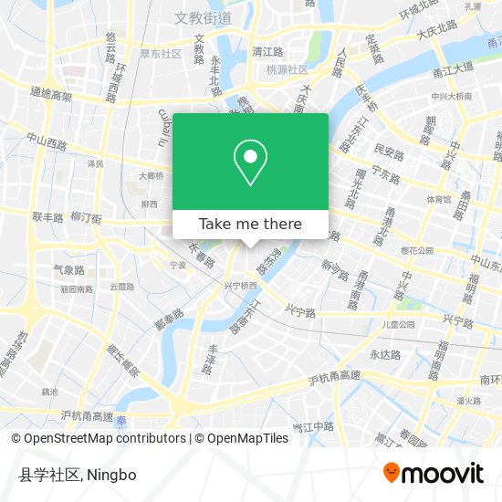 县学社区 map