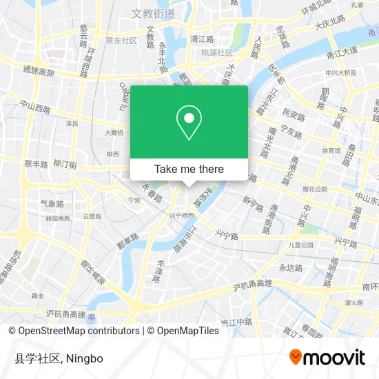 县学社区 map
