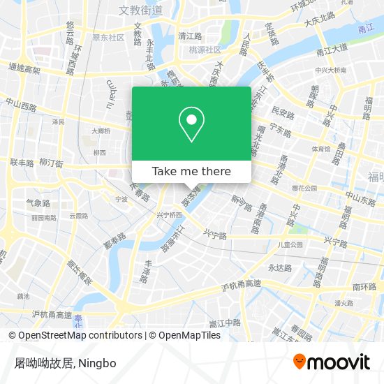 屠呦呦故居 map