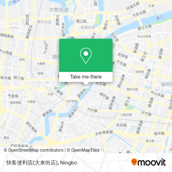 快客便利店(大来街店) map