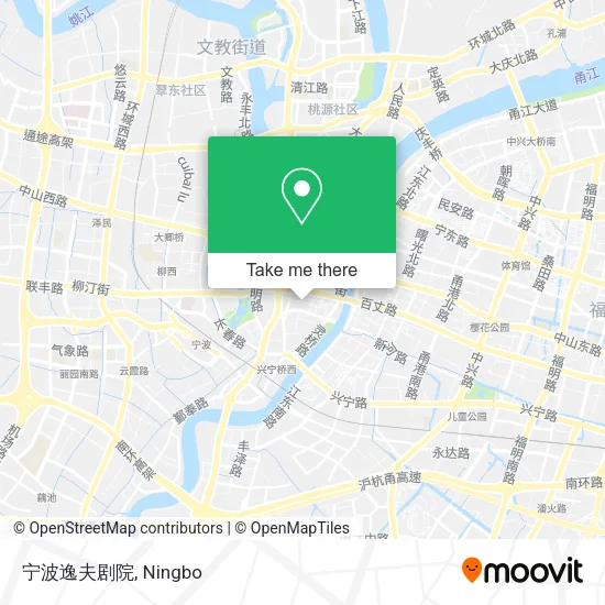 宁波逸夫剧院 map