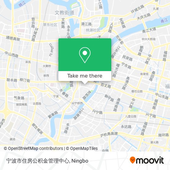 宁波市住房公积金管理中心 map