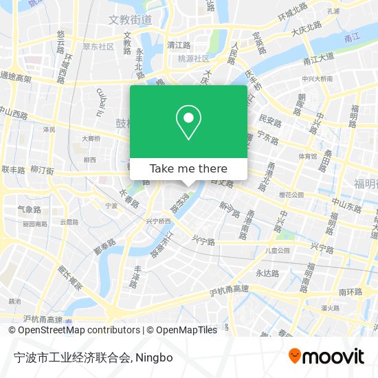 宁波市工业经济联合会 map