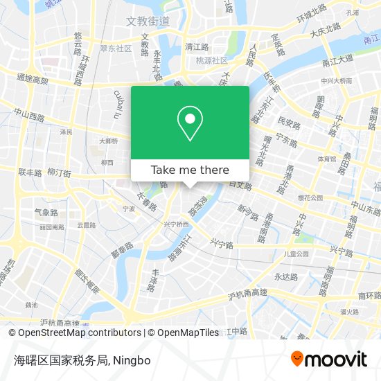 海曙区国家税务局 map