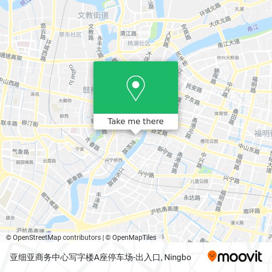 亚细亚商务中心写字楼A座停车场-出入口 map