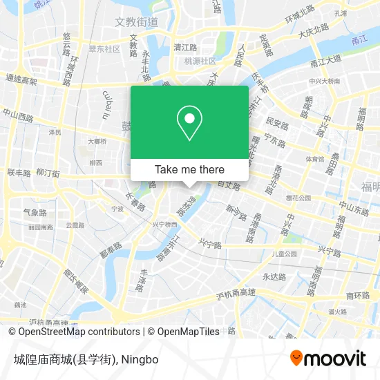 城隍庙商城(县学街) map