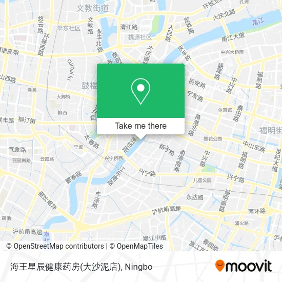 海王星辰健康药房(大沙泥店) map