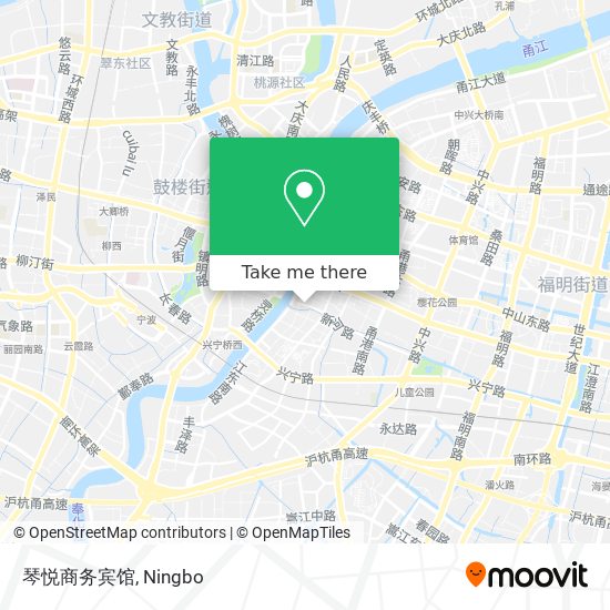 琴悦商务宾馆 map