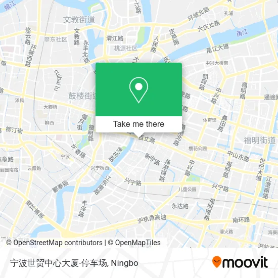 宁波世贸中心大厦-停车场 map