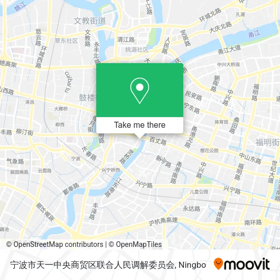 宁波市天一中央商贸区联合人民调解委员会 map