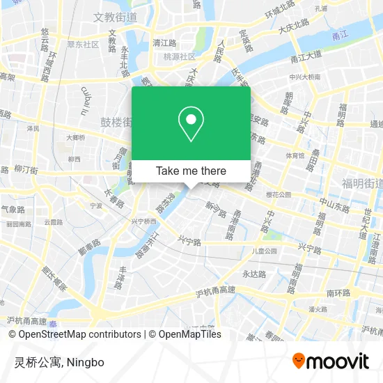 灵桥公寓 map