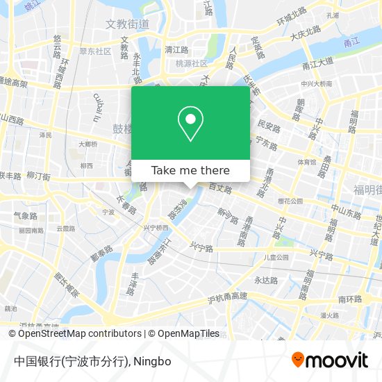 中国银行(宁波市分行) map