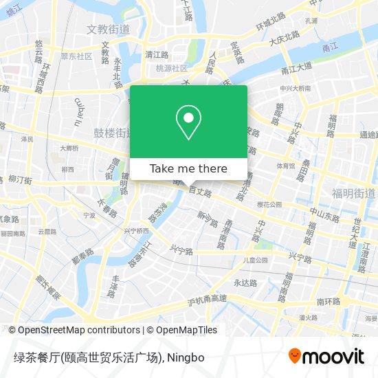 绿茶餐厅(颐高世贸乐活广场) map
