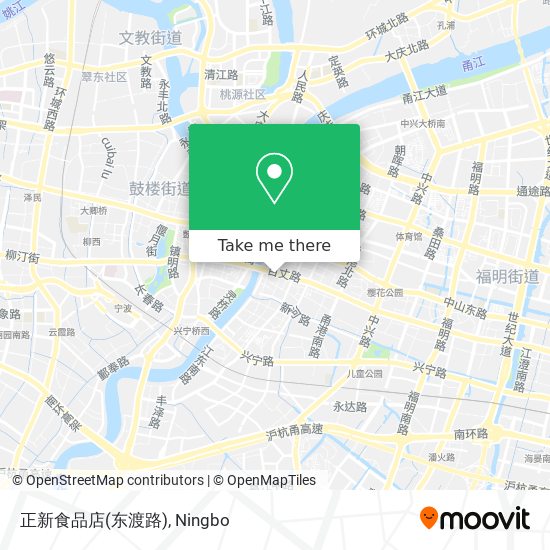 正新食品店(东渡路) map