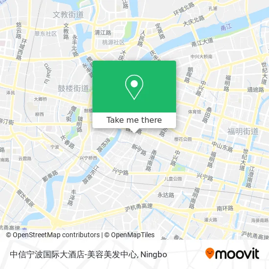 中信宁波国际大酒店-美容美发中心 map