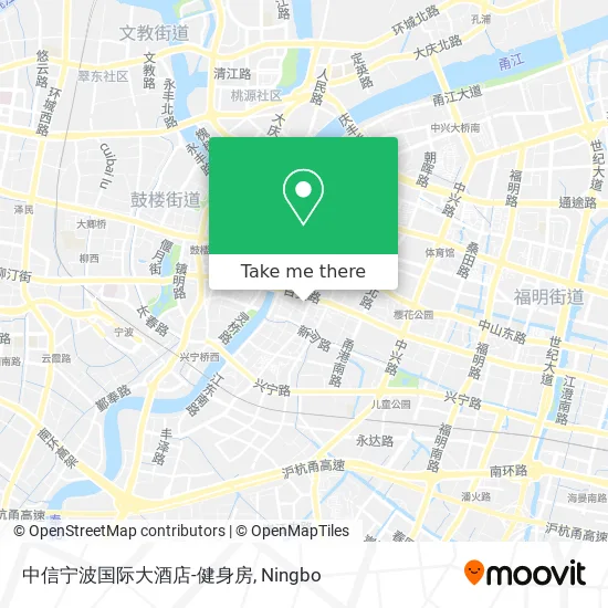 中信宁波国际大酒店-健身房 map