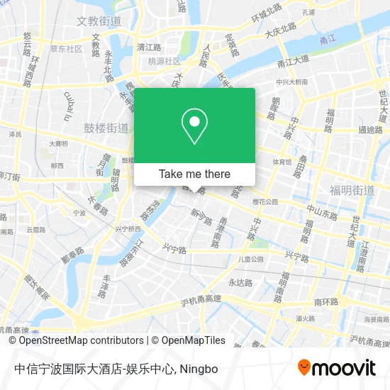 中信宁波国际大酒店-娱乐中心 map