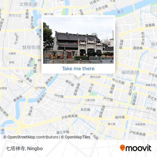 七塔禅寺 map