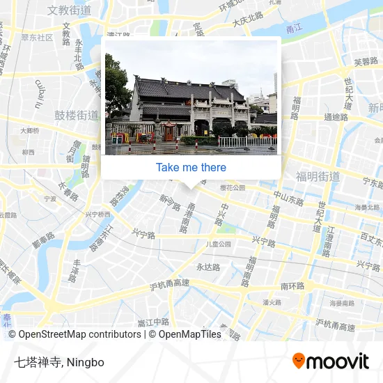 七塔禅寺 map