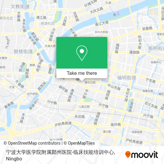 宁波大学医学院附属鄞州医院-临床技能培训中心 map