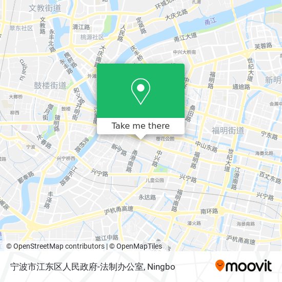 宁波市江东区人民政府-法制办公室 map
