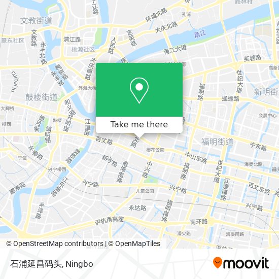 石浦延昌码头 map