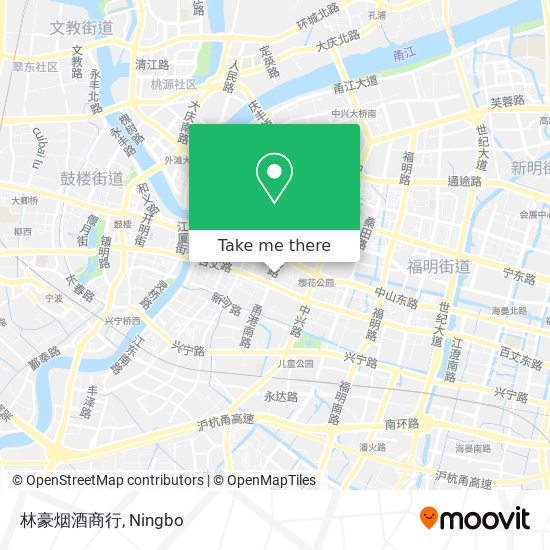 林豪烟酒商行 map