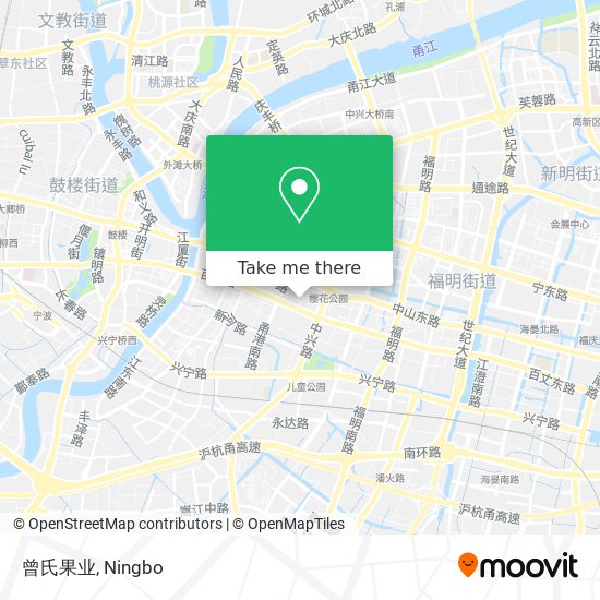 曾氏果业 map