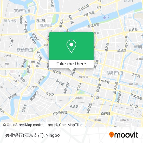 兴业银行(江东支行) map