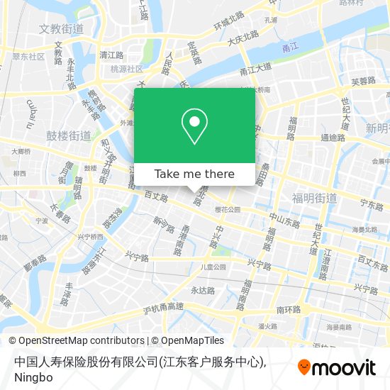 中国人寿保险股份有限公司(江东客户服务中心) map
