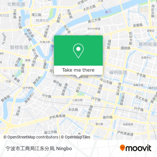 宁波市工商局江东分局 map