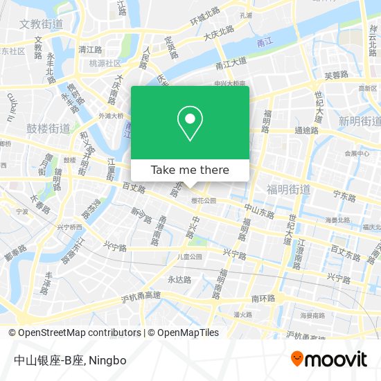 中山银座-B座 map