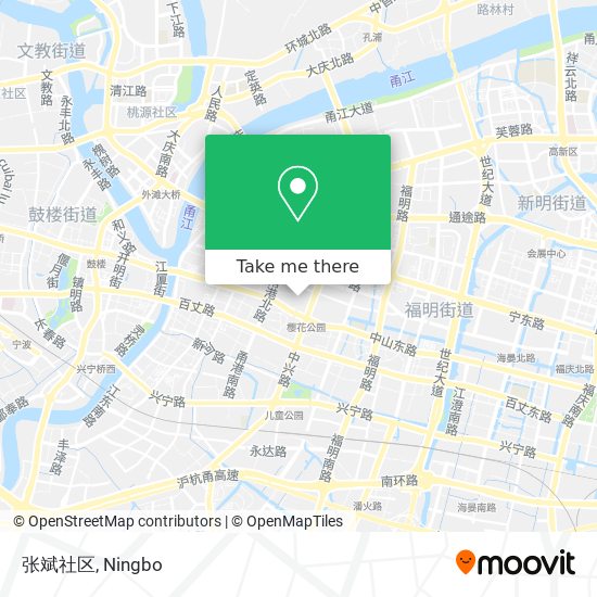张斌社区 map