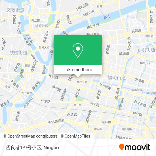 贤良巷1-9号小区 map