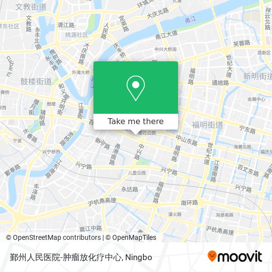 鄞州人民医院-肿瘤放化疗中心 map