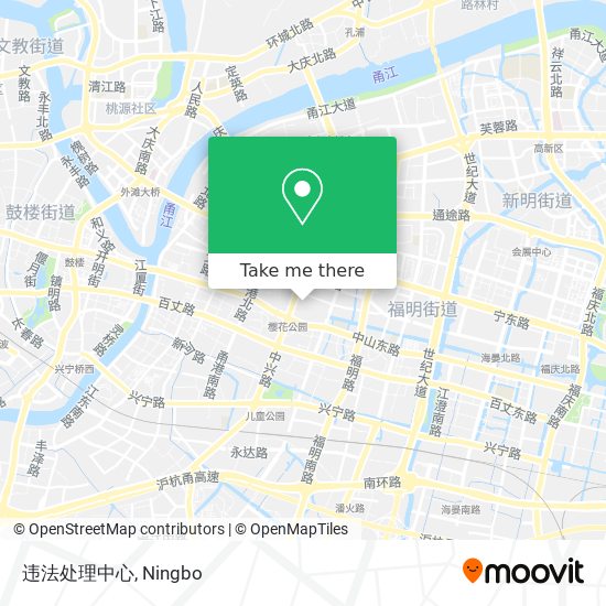 违法处理中心 map