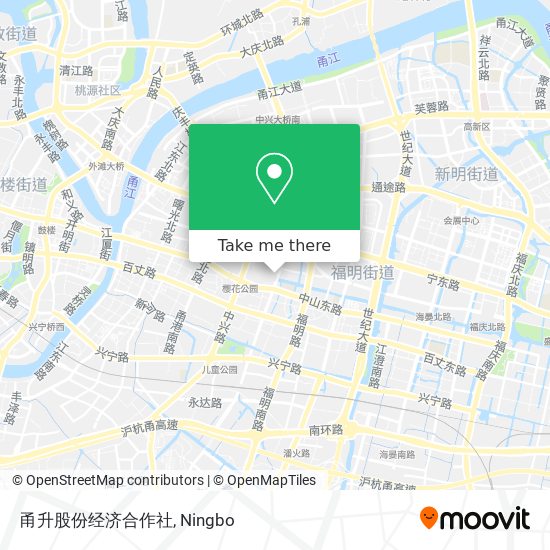 甬升股份经济合作社 map