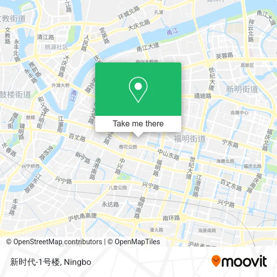 新时代-1号楼 map