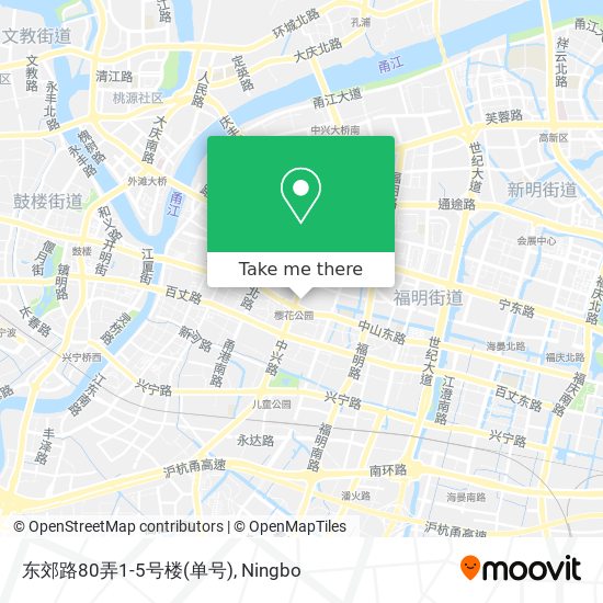 东郊路80弄1-5号楼(单号) map