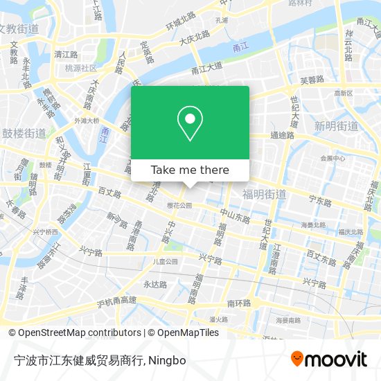宁波市江东健威贸易商行 map