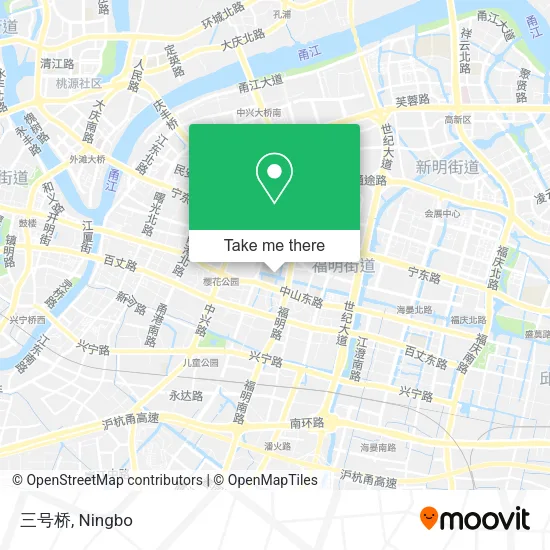三号桥 map