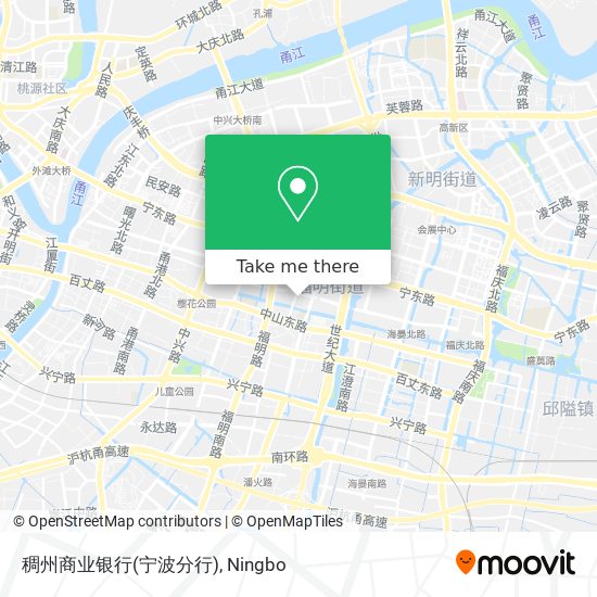 稠州商业银行(宁波分行) map