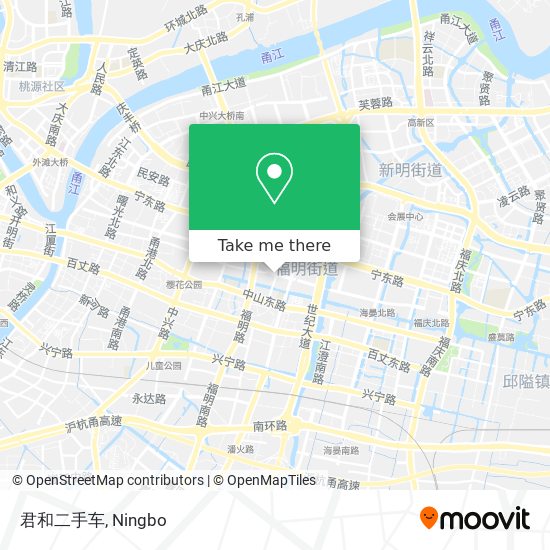 君和二手车 map