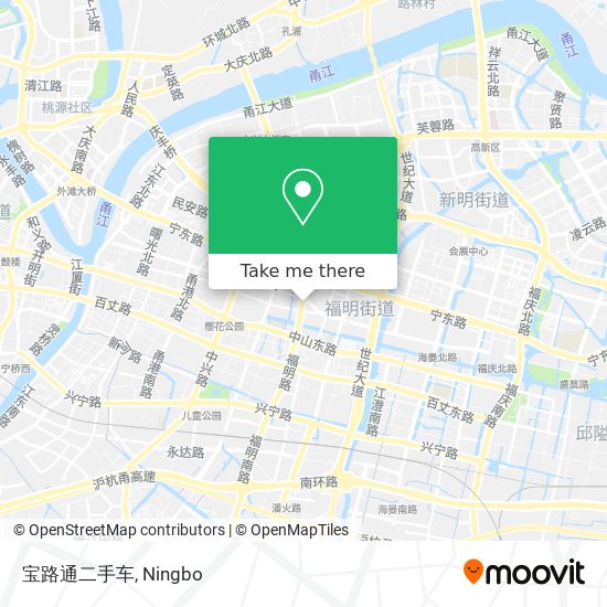 宝路通二手车 map