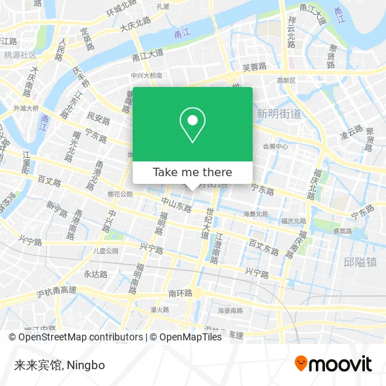 来来宾馆 map