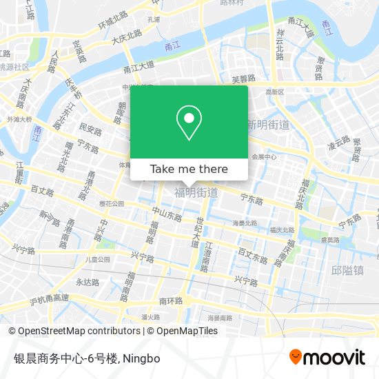 银晨商务中心-6号楼 map